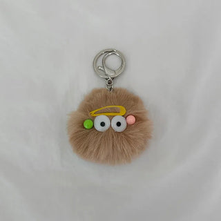 Momodust Brown Dust Doll Bag Couple Keyring