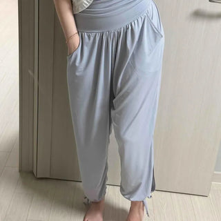Plain Wide Loose Fit Daily Training Bottoms