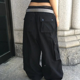 Mitz String Dart Cut-Dyed Cargo Pants