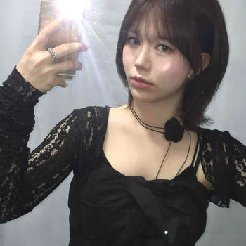 Short-sleeved cardigan