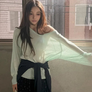 Ailee Deep V-Neck Knit