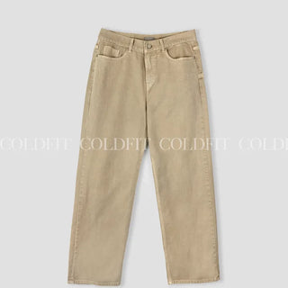 Carpenter Beige Cotton Pants