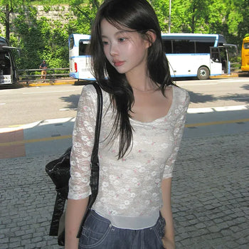 Late Short Sleeve Blouse