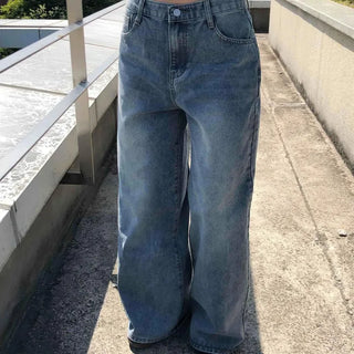 Mind Washed Wide Denim Pants