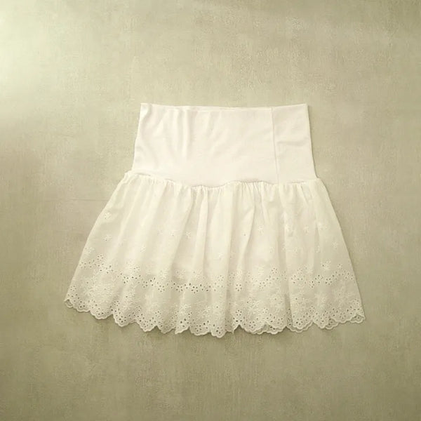 punching mini skirt(2colors)