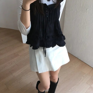 Blly Frill Sleeveless Blouse