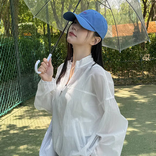Duo See-through Over Windbreaker