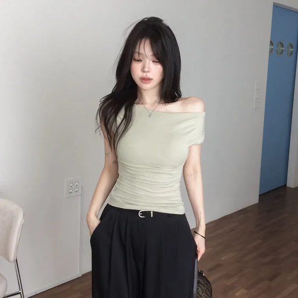 Natine boat neck shirt