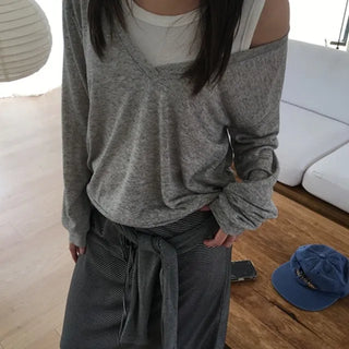 Beach long-sleeve sweatshirt