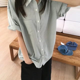 Roy Stripe Short Sleeve Shirt
