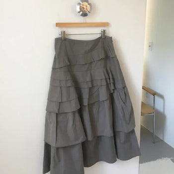 Evening tiered skirt