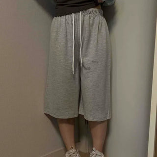 String Wide Loose Fit Relaxed Fit Daily Shorts