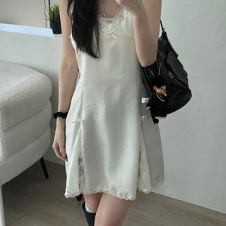Ella Lace Satin Dress (one color)