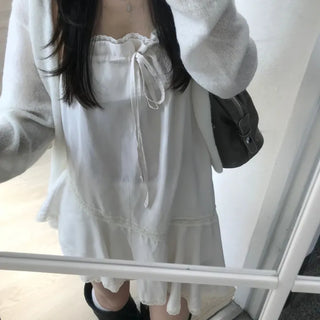Reed Mohair Cardigan (2 colors)