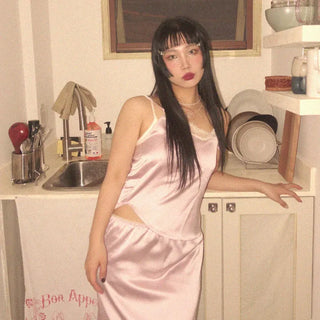 Luna Satin Camisole Top