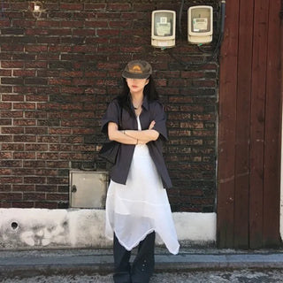 *Layered* Mono Long Dress