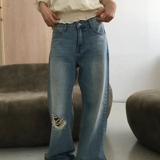 No Damage Denim Pants (1 color)