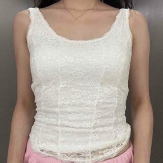 Flower Strap Fitted Daily Sleeveless