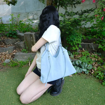 Pastel Slim Strap Shoulder Bag (4 colors)