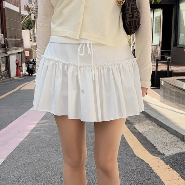 Danish frill flare skirt-pants