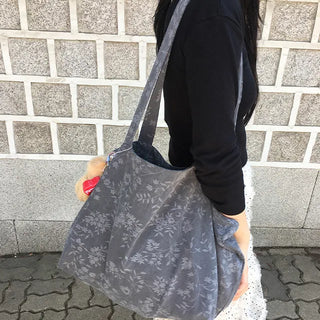 Ego Flower Canvas Tote Bag