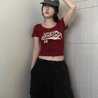Slim Fit Sporty Daily Short Sleeve T-shirt