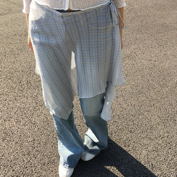 *Muand* Way Chiffon Wrap Skirt
