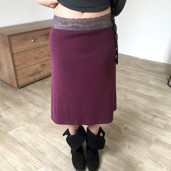 July Lace Midi Skirt