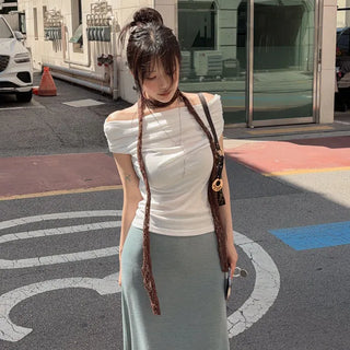 Kilet banding long skirt