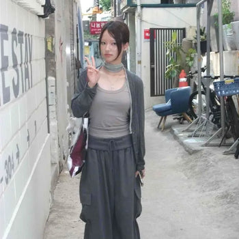 Wide Fit String Cargo Pocket Daily Shorts