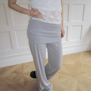 Tarpaulin Lace Sagging Pants