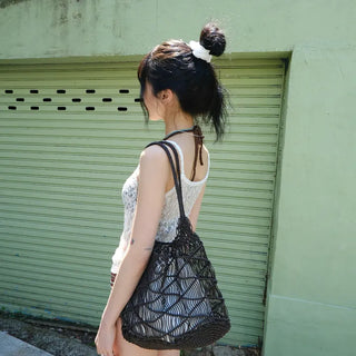 Wave Net Shoulder Bag (2 colors)