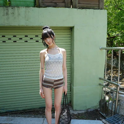 Lace See-through Sleeveless (4 colors)