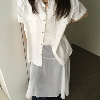 *Unisex* A Western Short Sleeve Shirt