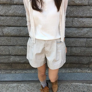 Stretchy/High Quality* Button Square Sleeveless