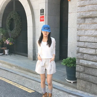 Pintuck Chino Shorts
