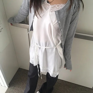 Louis Lace Chiffon Dress