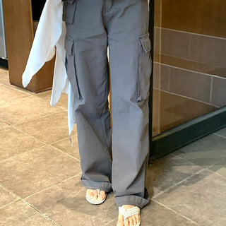 Basic long cargo pants
