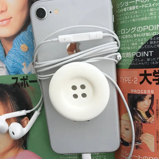 (Genuine MagSafe / 4 colors) Button Smart Talk Button Smart Grip Phone Decor Finger Talk iPhone Galaxy Mobile Phone Stand
