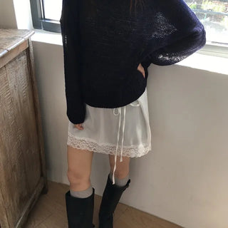 Lia Lace Chiffon Dress