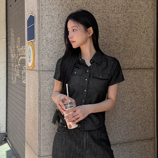 Zero Denim Short Sleeve Shirt