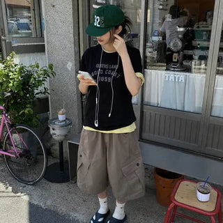 Hoven Cut-out Bermuda Pants