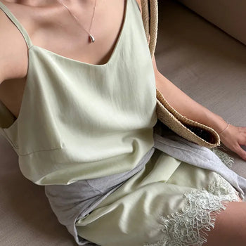 MISTY Lace Slip Mini Dress