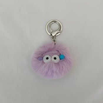 Momodust Purple Dust Doll Bag Couple Keyring