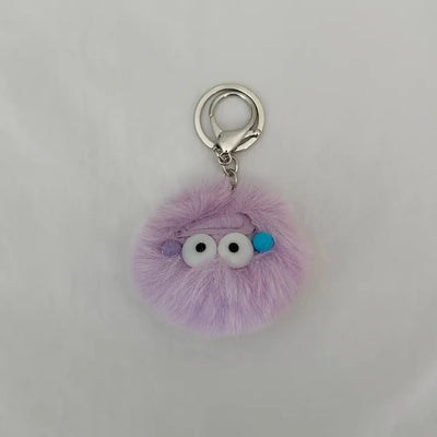 Momodust Purple Dust Doll Bag Couple Keyring