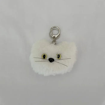 Cocomyau Cream Cat Doll Bag Couple Keyring