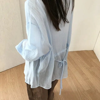 Summer String Stripe Shirt