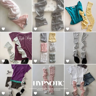 [MADE: In-house Production] Colored Leg Warmers [100% Tencel]