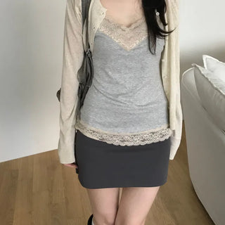 Slash Linen Round Cardigan (4 colors)