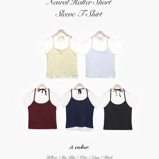 Neural Halter Short Sleeve T-shirt